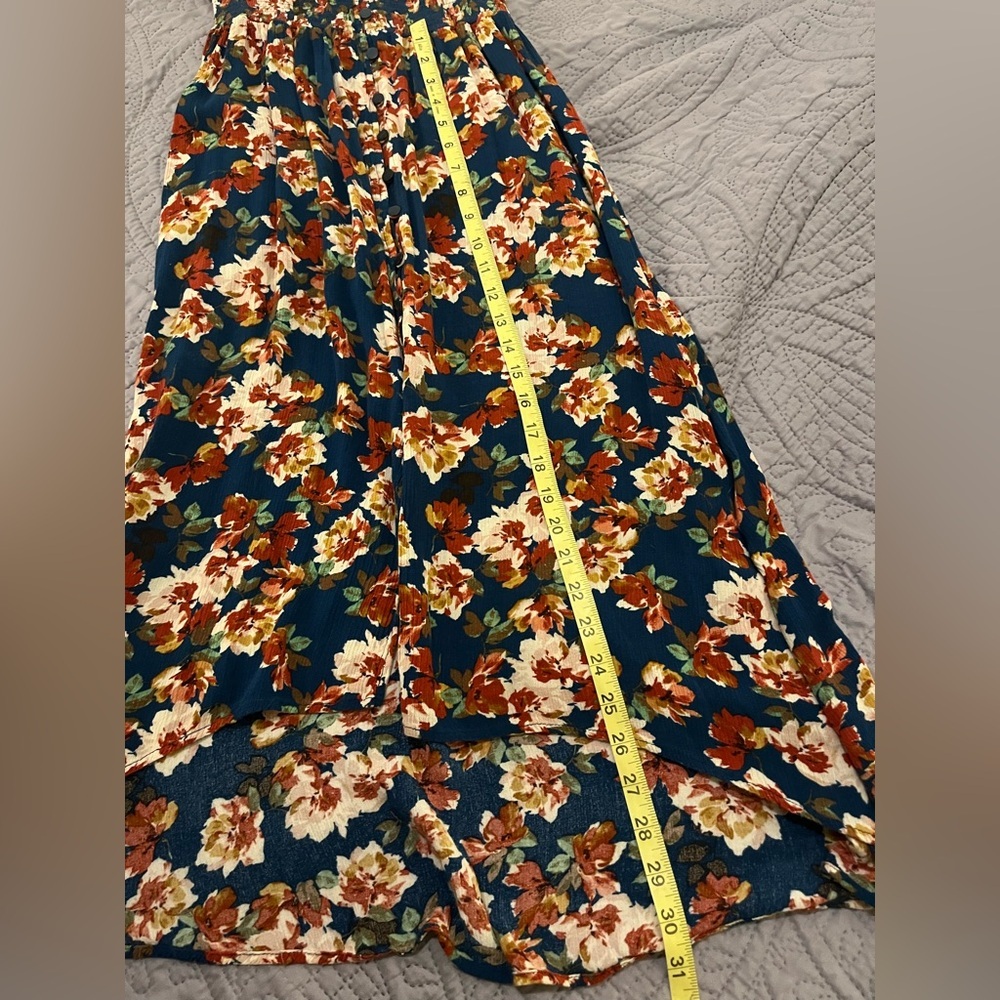 Floral Boho Print Women's Dress - Picture 6 of 7